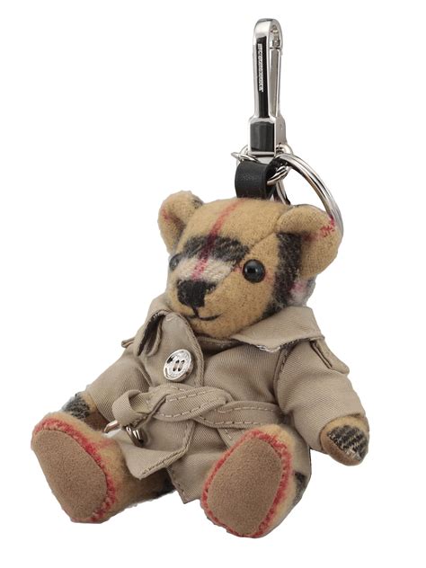 burberry vintage thomas.bear|Burberry bear keychain.